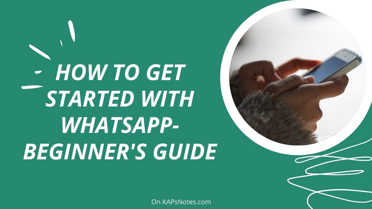 HOW TO GET STARTED ON WHATSAPP MESSENGER visual data 4