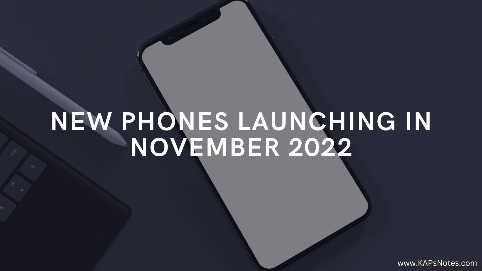 new phones november