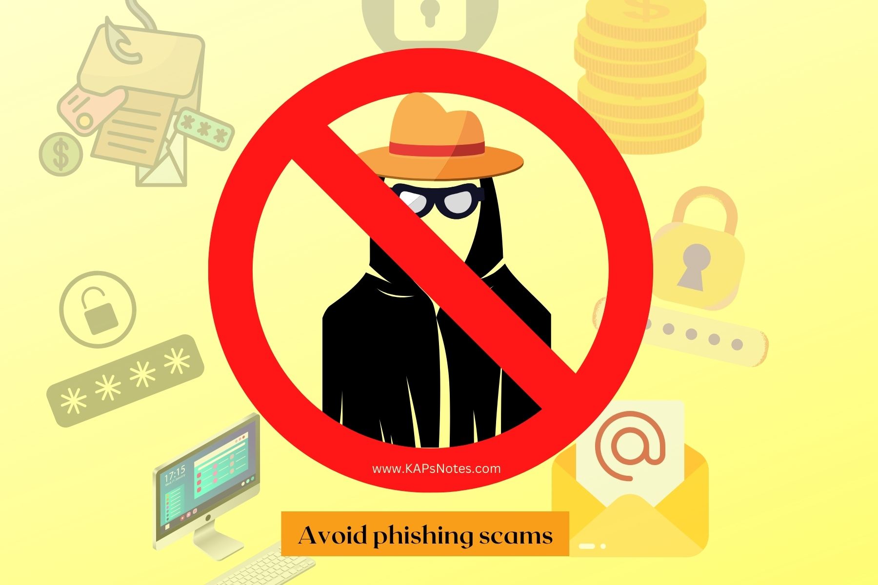 5 Best Ways To Avoid Phishing Scams - KAPsNotes